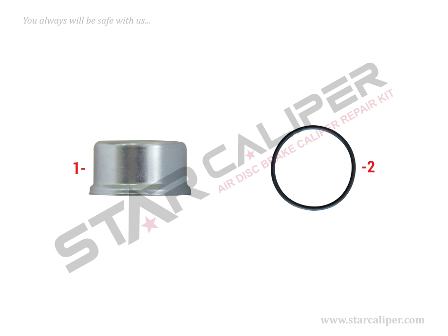 Caliper Steel Cap Repair Kit