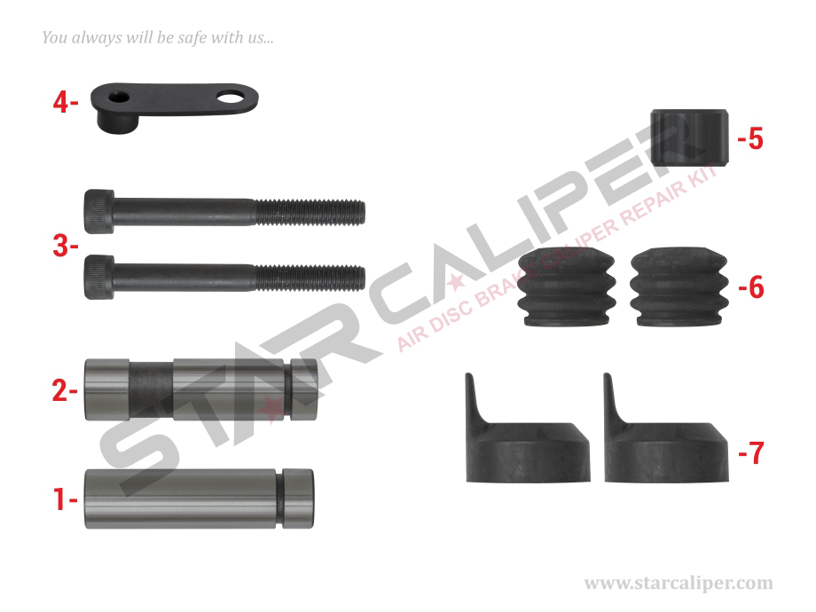 Caliper Guide Pin Repair Kit