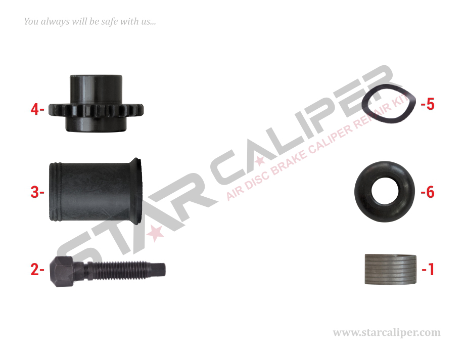 Caliper Repair Kit (Right)